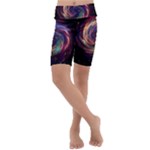 Cassiopeia Supernova Cassiopeia Kids  Lightweight Velour Cropped Yoga Leggings