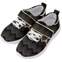 Background Pattern Non Seamless Kids  Velcro Strap Shoes View2