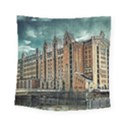 Architecture City Building Travel Square Tapestry (Small) View1