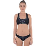 Fractal Fractal Art Texture Cross Back Hipster Bikini Set