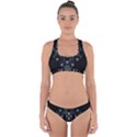 Fractal Fractal Art Texture Cross Back Hipster Bikini Set View1