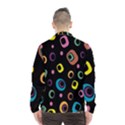 Abstract Background Retro Men s Windbreaker View2