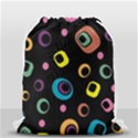 Abstract Background Retro Drawstring Bag (Small) View2