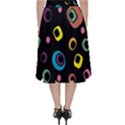 Abstract Background Retro Classic Midi Skirt View2