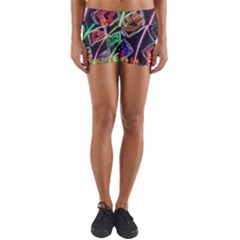 Dragon Lights Yoga Shorts