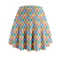 Seamless Pattern Background Abstract Mini Flare Skirt View2