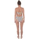 Seamless Pattern Background Abstract Tie Back One Piece Swimsuit View2