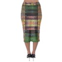 Fractal Design Pattern Decorative Midi Pencil Skirt View2