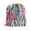 Seamless Flower Patterns Vector 01 Drawstring Pouch (XXL) View1