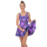 Abstract Pattern Fractal Wallpaper Inside Out Casual Dress