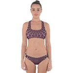 Background Sphere Balls Reflection Cross Back Hipster Bikini Set