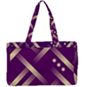Background Non Seamless Pattern Canvas Work Bag View1