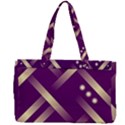 Background Non Seamless Pattern Canvas Work Bag View2