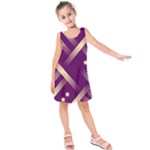 Background Non Seamless Pattern Kids  Sleeveless Dress