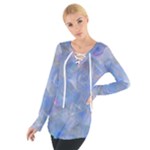 Abstract Triangles Geometric Tie Up Tee