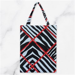 Model Abstract Texture Geometric Classic Tote Bag