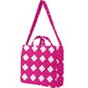 Pattern Texture Square Shoulder Tote Bag View1