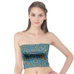 Abstract Background Futuristic Handcraft Tube Top