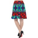 Abstract Art Background Design Fishtail Chiffon Skirt View2