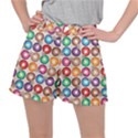 Seamless Pattern Background Abstract Ripstop Shorts View1