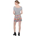 Seamless Pattern Background Abstract Ripstop Shorts View2