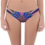 Artwork Fractal Geometrical Design Reversible Hipster Bikini Bottoms