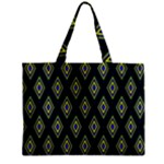 Colorful Diamonds Variation 2 Zipper Mini Tote Bag