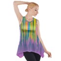 Background Colorful Texture Bright Side Drop Tank Tunic View1