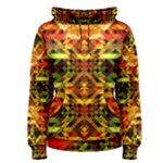 Mosaic Structure Grain Mode Women s Pullover Hoodie