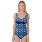 Memphis Pattern Princess Tank Leotard 