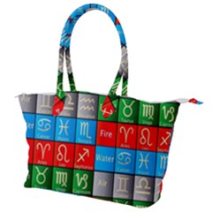 Astrology Signs Canvas Shoulder Bag