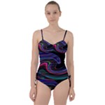 Art Abstract Colorful Abstract Art Sweetheart Tankini Set