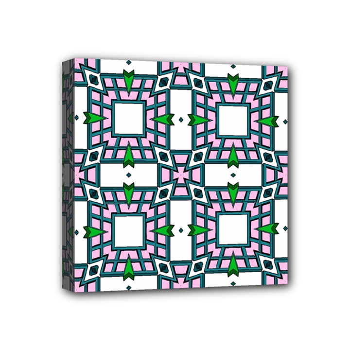 Backgrounds Texture Modern Pattern Mini Canvas 4  x 4  (Stretched)