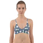 Backgrounds Texture Modern Pattern Wrap Around Bikini Top