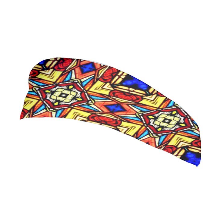 Stained Glass Pattern Texture Stretchable Headband