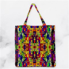 Abstract 19 Grocery Tote Bag