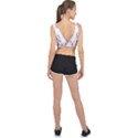 Unicorn Seamless Pattern Background Vector (1) V-Back Sports Bra View2
