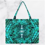 Texture Building Structure Pattern Zipper Medium Tote Bag