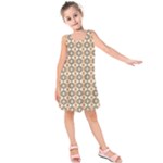 Background Art Designs Kids  Sleeveless Dress