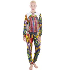 African Fabrics Fabrics Of Africa Front Fabrics Of Africa Back Women s Lounge Set