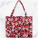 Nicholas Santa Christmas Pattern Mini Tote Bag View1