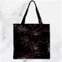Geometry Mathematics Fractals 3d Zipper Grocery Tote Bag View1