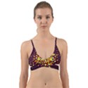 Colorful Confetti Stars Paper Particles Scattering Randomly Dark Background With Explosion Golden St Wrap Around Bikini Top View1