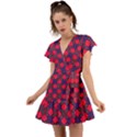 DF Wyonna Wanlay Flutter Sleeve Wrap Dress View1