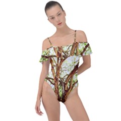 Hot Day In Dallas 14 Frill Detail One Piece Swimsuit