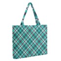 Tartan Scotland Seamless Plaid Pattern Vintage Check Color Square Geometric Texture Zipper Medium Tote Bag View2