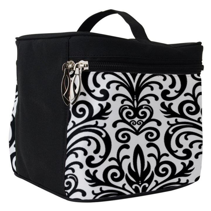 Overlay Transparent Pattern Make Up Travel Bag (Small)