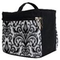 Overlay Transparent Pattern Make Up Travel Bag (Small) View2