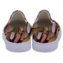 Texture Background Art Structure Kids  Canvas Slip Ons View4