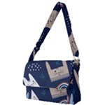 Colorful Cute Cats Seamless Pattern Full Print Messenger Bag (S)